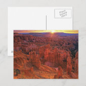 Verenigde Staten, Utah, Bryce Canyon National Park Briefkaart (Voorkant / Achterkant)