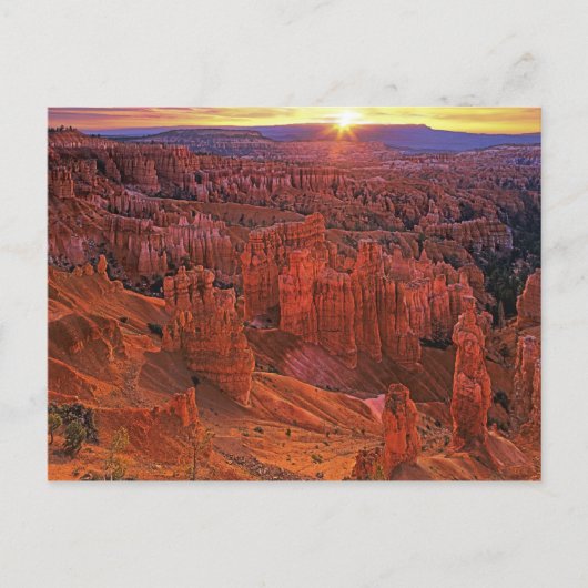 Verenigde Staten, Utah, Bryce Canyon National Park Briefkaart (Voorkant)