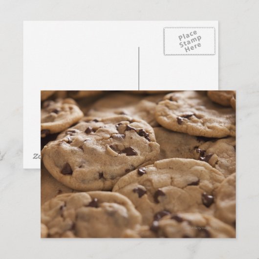 Verenigde Staten, Utah, Lehi, chocolade koekjes Briefkaart (Voorkant / Achterkant)