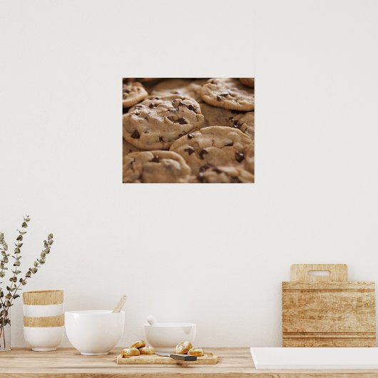 Verenigde Staten, Utah, Lehi, chocolade koekjes Poster (Keuken)