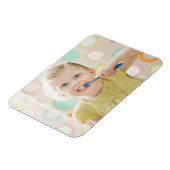 Verenigde Staten, Utah, Lehi, meisje (2-3) die tan Magneet (Linkerzijde)