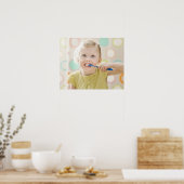 Verenigde Staten, Utah, Lehi, meisje (2-3) die tan Poster (Keuken)