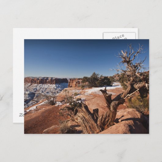 Verenigde Staten, Utah, Moab. Nationaal Park Canyo Briefkaart (Voorkant / Achterkant)