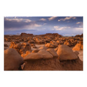 Verenigde Staten; Utah. Uitzicht van het Goblin Va Foto Afdruk (Voorkant)