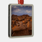 Verenigde Staten; Utah. Uitzicht van het Goblin Va Metalen Ornament (Rechts)