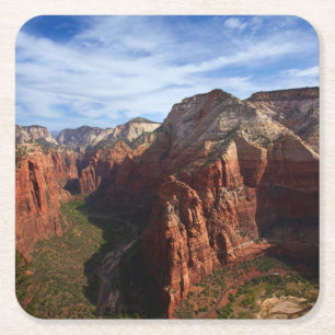 Verenigde Staten, Utah, Zion National Park Kartonnen Onderzetters