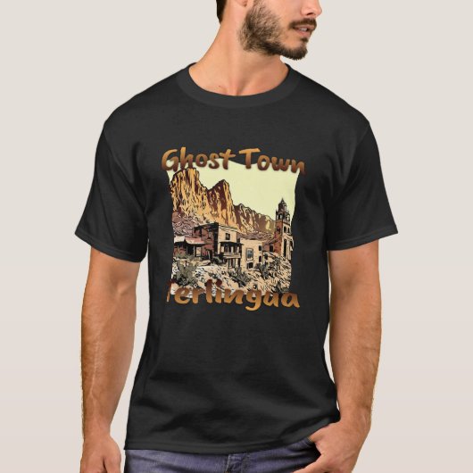 Verenigde Staten vakantie in Texas: Terlingua Ghos T-shirt (Voorkant)
