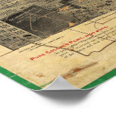 Verenigde Staten van Amerika 10 Poster (Hoek)