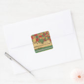 Verenigde Staten van Amerika 11 Vierkante Sticker (Envelop)