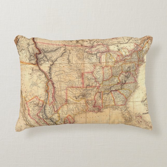 Verenigde Staten van Amerika 12 Accent Kussen (Voorkant)