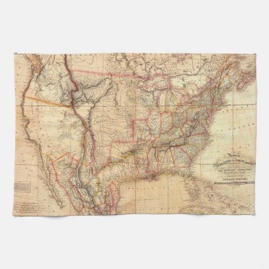 Verenigde Staten van Amerika 12 Theedoek (Horizontaal)