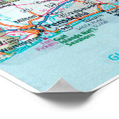 "Verenigde Staten van Amerika: 2015/heute Florida  Poster (Hoek)