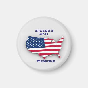 Verenigde Staten van Amerika 250-jarig jubileum Magneet