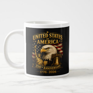Verenigde Staten van Amerika 250e Verjaardag Adela Grote Koffiekop