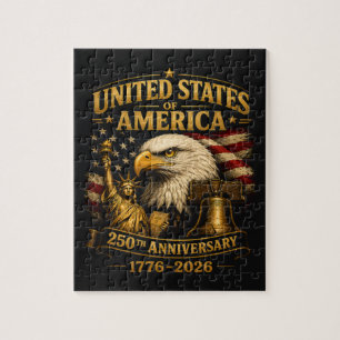 Verenigde Staten van Amerika 250e verjaardag Adela Legpuzzel