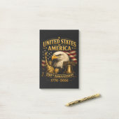 Verenigde Staten van Amerika 250e verjaardag Adela Post-it® Notes (Op bureau)