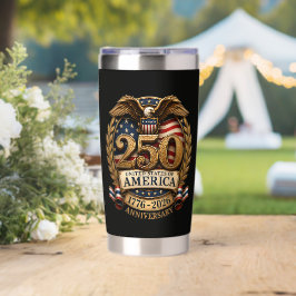 Verenigde Staten van Amerika 250e verjaardag Geïsoleerde Drinkbeker