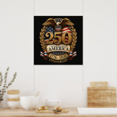 Verenigde Staten van Amerika 250e verjaardag Poster (Keuken)