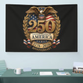Verenigde Staten van Amerika 250e verjaardag Spandoek (Beurs)