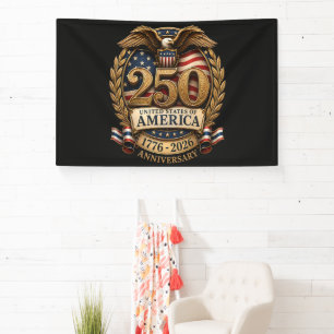 Verenigde Staten van Amerika 250e verjaardag Spandoek