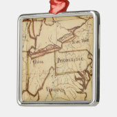 Verenigde Staten van Amerika 2 Metalen Ornament (Links)