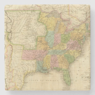 Verenigde Staten van Amerika 4 2 Stenen Onderzetter