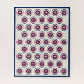 Verenigde Staten van Amerika 50 Staten Patriottisc Legpuzzel (Verticaal)