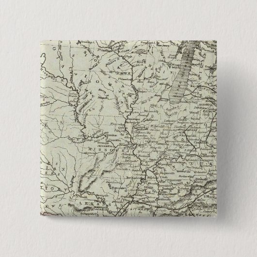 Verenigde Staten van Amerika 6 Vierkante Button 5,1 Cm (Voorkant)