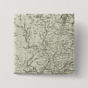 Verenigde Staten van Amerika 6 Vierkante Button 5,1 Cm