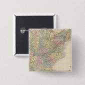 Verenigde Staten van Amerika 9 Vierkante Button 5,1 Cm (Voorkant /achterkant)