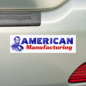 Verenigde Staten van Amerika Abraham Lincoln Abe Bumpersticker (Op auto)