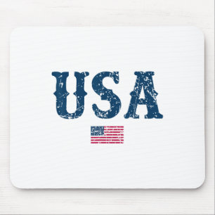 Verenigde Staten van Amerika Amerikaanse vlag 4 ju Muismat