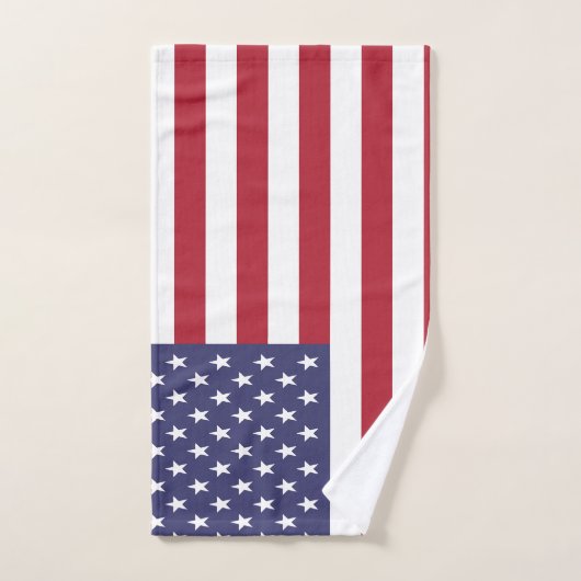 Verenigde Staten van Amerika Amerikaanse vlag Bad Handdoek (Handdoek)