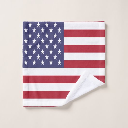 Verenigde Staten van Amerika Amerikaanse vlag Bad Handdoek (Wasdoekje)