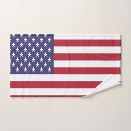 Verenigde Staten van Amerika Amerikaanse vlag Bad Handdoek (Handdoek)