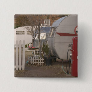 Verenigde Staten van Amerika, Arizona, Bisbee: Sha Vierkante Button 5,1 Cm