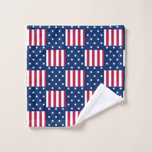 Verenigde Staten van Amerika Bad Handdoek (Wasdoekje)