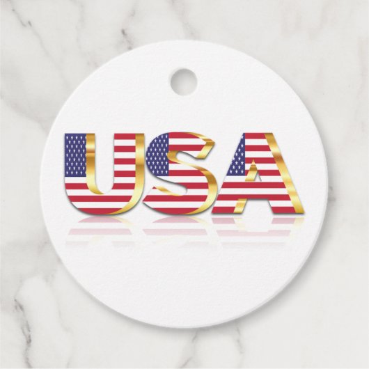 Verenigde Staten van Amerika Bedankjes Labels (Voorkant)