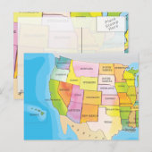 Verenigde Staten van Amerika Briefkaart (Voorkant / Achterkant)