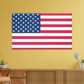 Verenigde Staten van Amerika Canvas Afdruk (Insitu (Woonkamer))