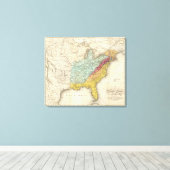Verenigde Staten van Amerika Canvas Afdruk (Insitu (Houten vloer))