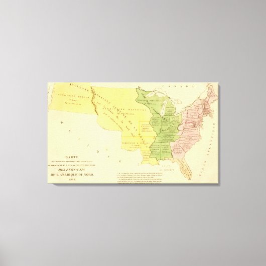 Verenigde Staten van Amerika Canvas Afdruk (Voorkant)