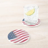 Verenigde Staten van Amerika Creëer Uw Eigen Lovel Zandsteen Onderzetter (Zijkant)