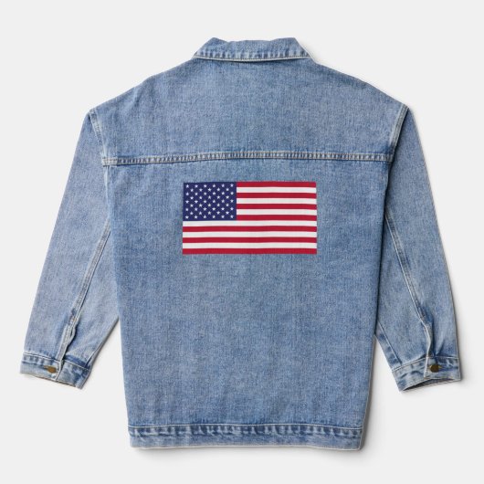 Verenigde Staten van Amerika Denim Jacket (Achterkant)