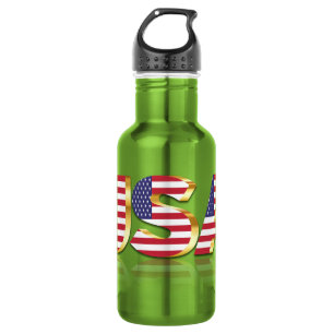 Verenigde Staten van Amerika Flag Water Bottle Uni Waterfles