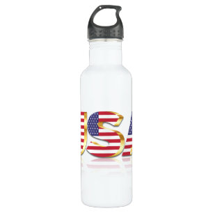 Verenigde Staten van Amerika Flag Water Bottle Uni Waterfles