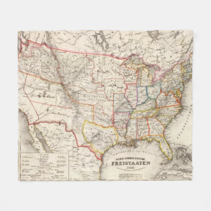 Verenigde Staten van Amerika Fleece Deken