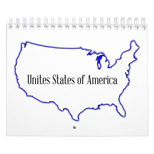 Verenigde Staten van Amerika Kalender (Hoes)