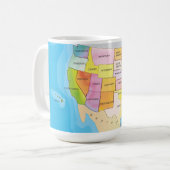 Verenigde Staten van Amerika Koffiemok (Voorkant links)