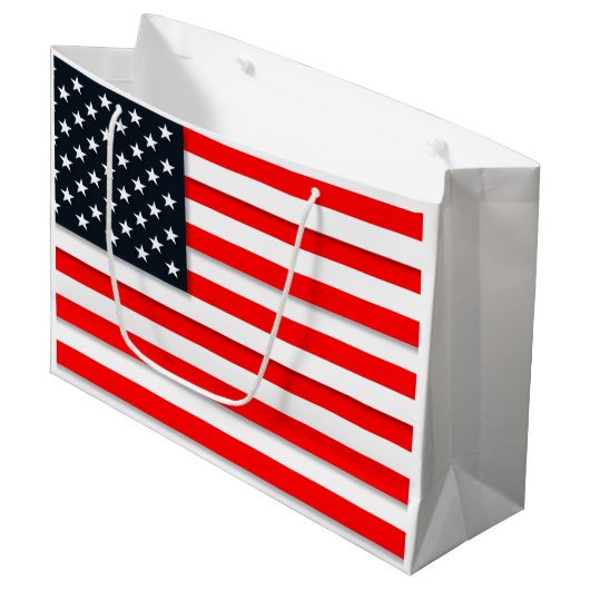 Verenigde Staten van Amerika Large Cadeautasje (Voorkant Gekanteld)